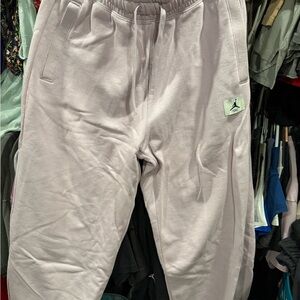 Light Gray Joggers with Logo